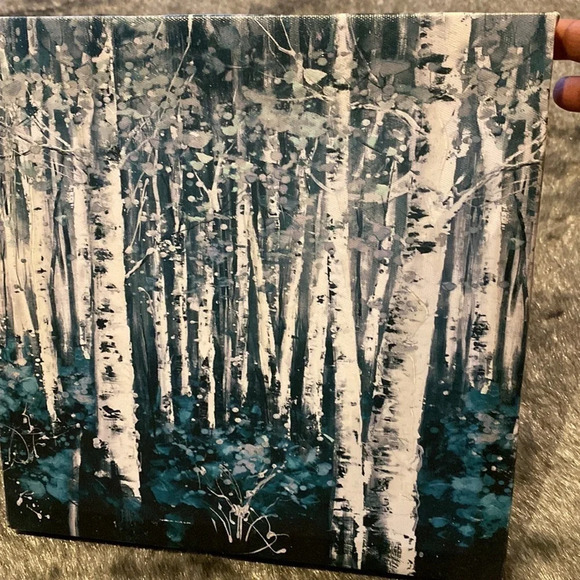 Fashion Abstract art Ocean to Deep blue 12/12” - Picture 8 of 9